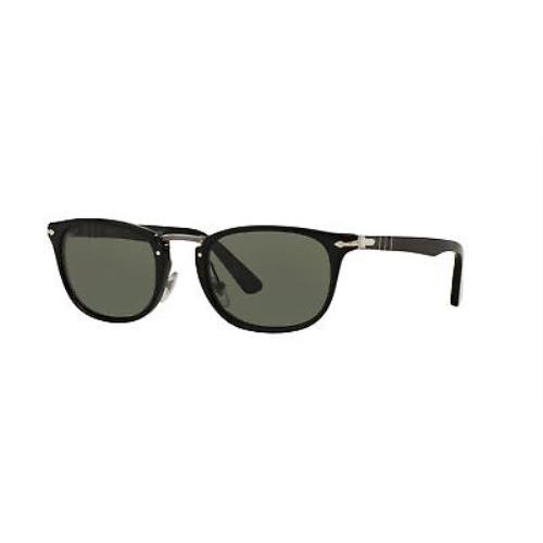 Persol PO3127S 95_58 Black Green 52 mm Men`s Sunglasses