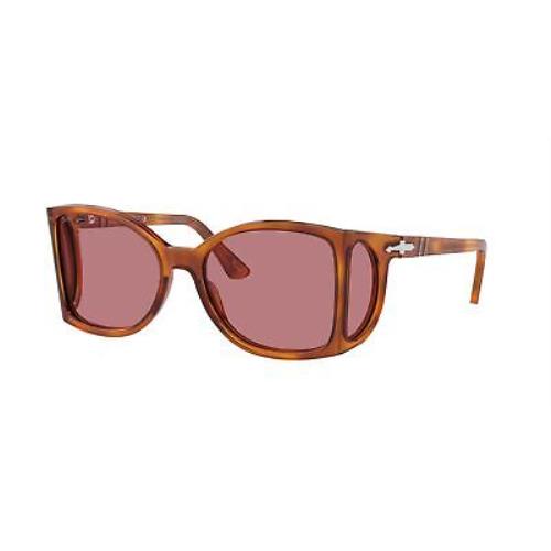 Persol PO0005 96_4R Terra Di Siena Violet Square 54 mm Men`s Sunglasses