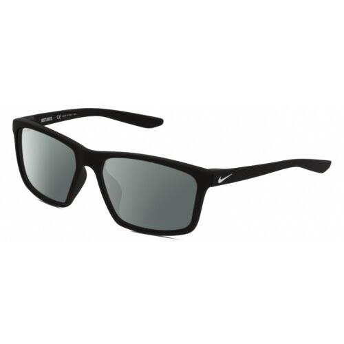 Nike Valiant-MI-010 Unisex Designer Polarized Sunglasses Black White 60mm 4 Opt Smoke Grey Polar