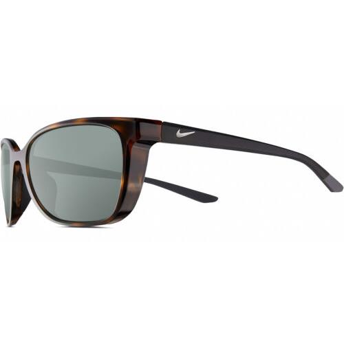 Nike Sentiment-220 Women`s Polarized Sunglasses Brown Tortoise Havana 56mm 4 Opt Smoke Grey Polar