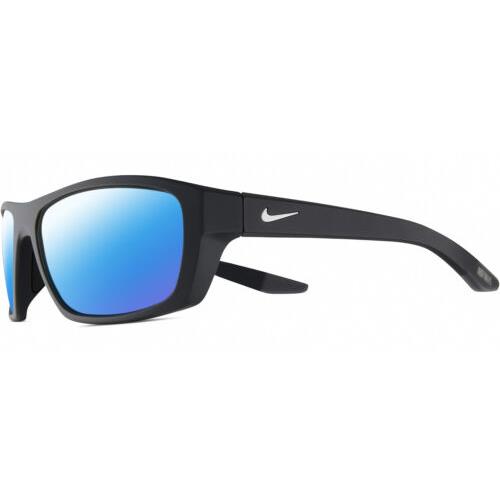 Nike Brazn-Boost-P-CT8177-060 Mens Polarized Sunglasses Grey White 57mm 4 Option Blue Mirror Polar