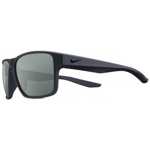 Nike Essent-Venture-002 Unisex Polarized Bifocal Sunglasses Black 59mm 41 Option Grey
