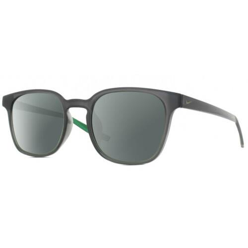 Nike Session-080 Unisex Panto Polarized Sunglasses Grey Crystal Green 51mm 4 Opt