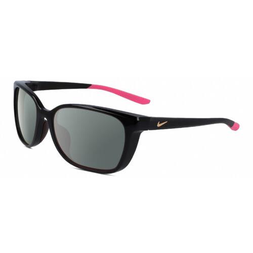 Nike Sentiment-CT7878-010 Women`s Polarized Sunglasses Black Pink 56mm 4 Options Smoke Grey Polar