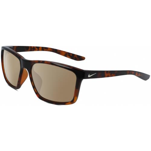 Nike Valiant-CW4645-220 Unisex Polarized Sunglasses Brown Tortoise 60mm 4 Option Amber Brown Polar