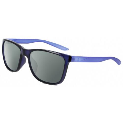 Nike Dawn-Ascent-556 Unisex Polarized Sunglasses Navy Blue Purple 57mm 4 Options Smoke Grey Polar