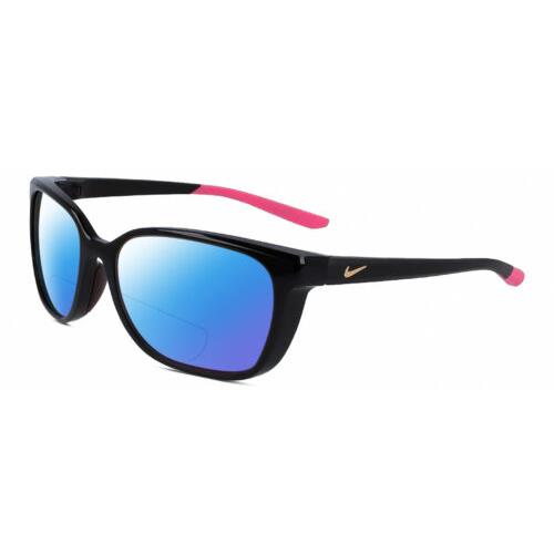 Nike Sentiment-CT7878-010 Womens Polarized Bifocal Sunglasses in Black Pink 56mm