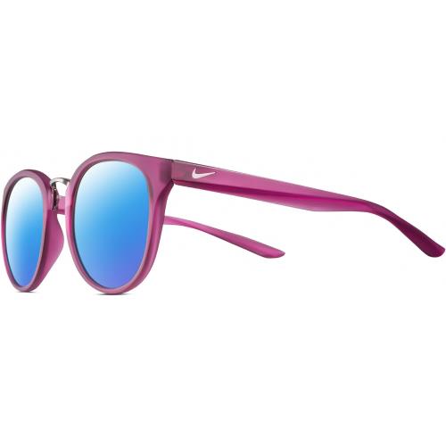 Nike Revere-EV1156-660 Womens Polarized Sunglasses Purple Gunmetal 51mm 4 Option Blue Mirror Polar