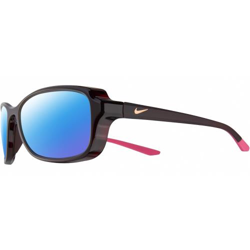 Nike Breeze-M-CT7890-233 Women`s Polarized Sunglasses Red Crystal 57mm 4 Options Blue Mirror Polar