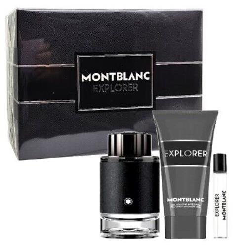 Montblanc Men`s Explorer Gift Set Fragrances 3386460139120