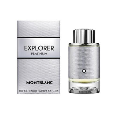 Montblanc Men`s Explorer Platinum Edp Spray 3.4 oz Fragrances 3386460135818