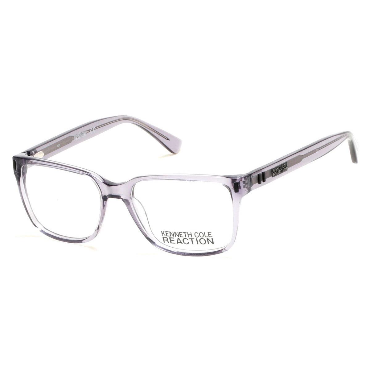 Kenneth Cole KC0786 Eyeglasses Men Gray Other Geometric 53