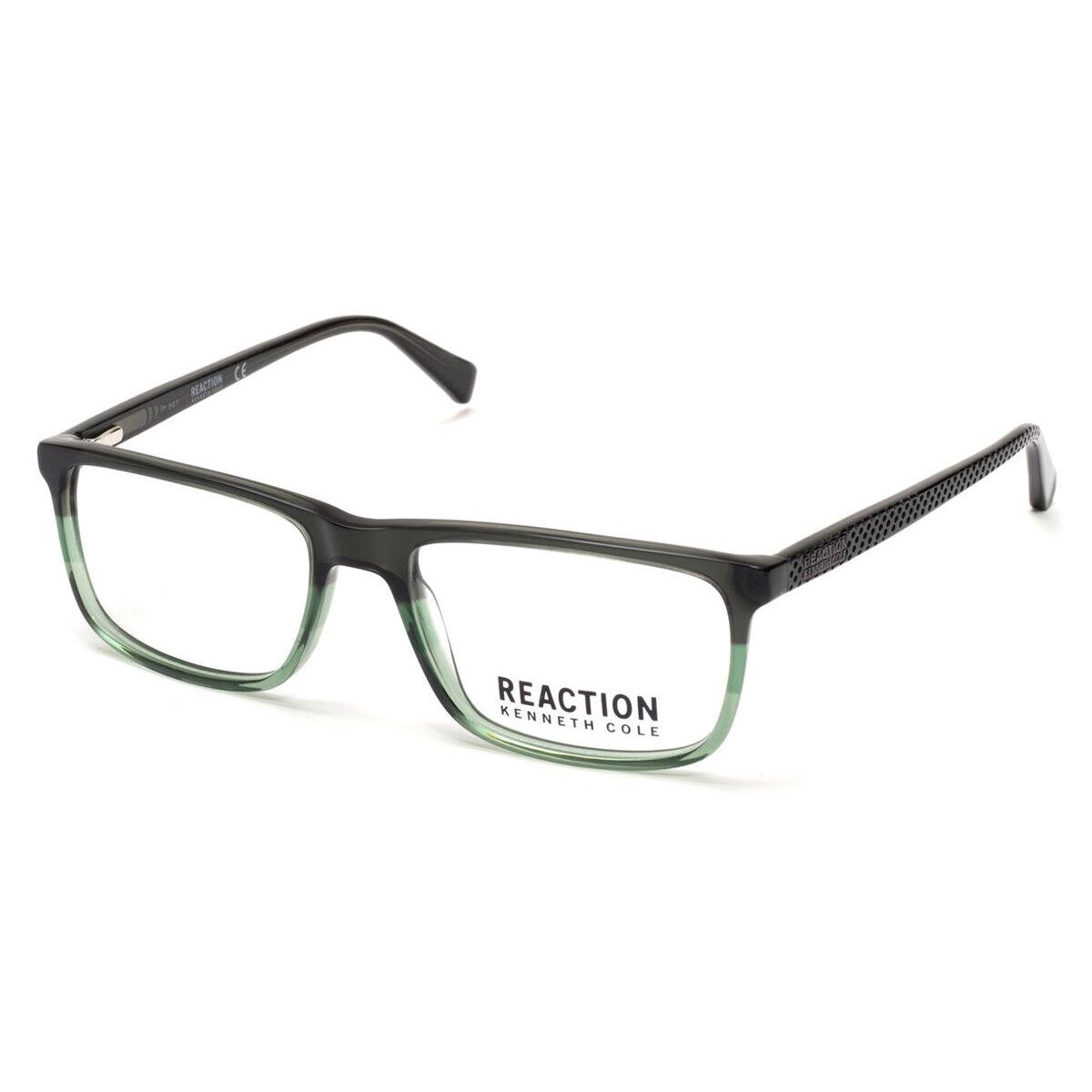 Kenneth Cole KC0803 Eyeglasses Shiny Dark Green 54mm