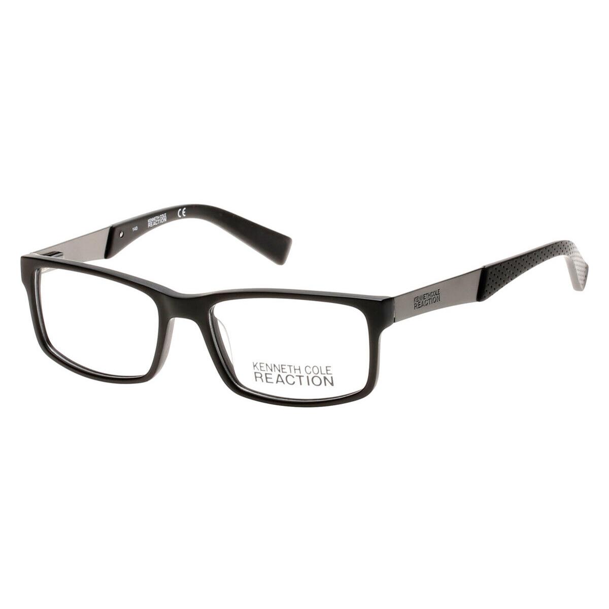 Kenneth Cole KC0771 Eyeglasses Unisex Matte Black Square 53mm