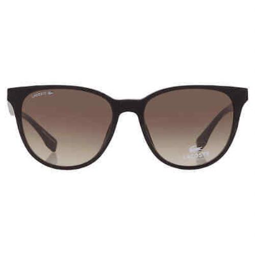 Lacoste Grey Oval Ladies Sunglasses L859S 001 56 L859S 001 56