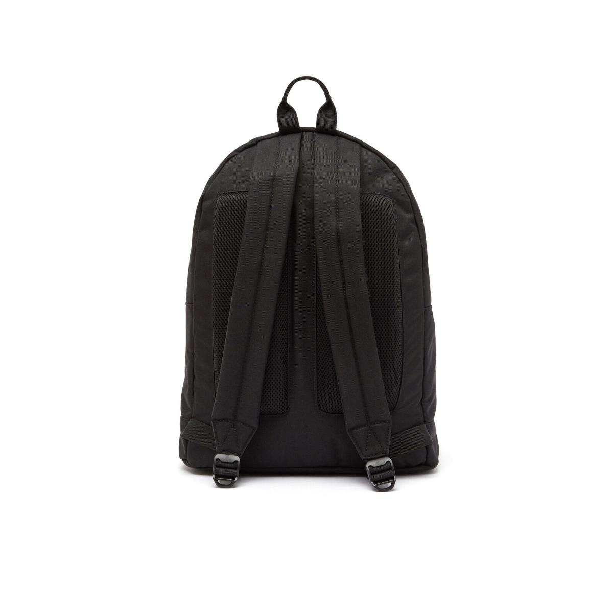 Men`s Lacoste Black Computer Compartment Backpack