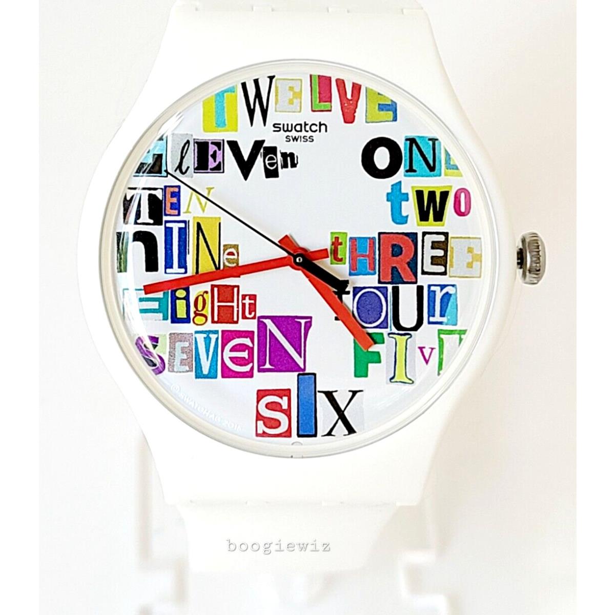 Swatch Swiss Made Model Multi Collage SUOW132