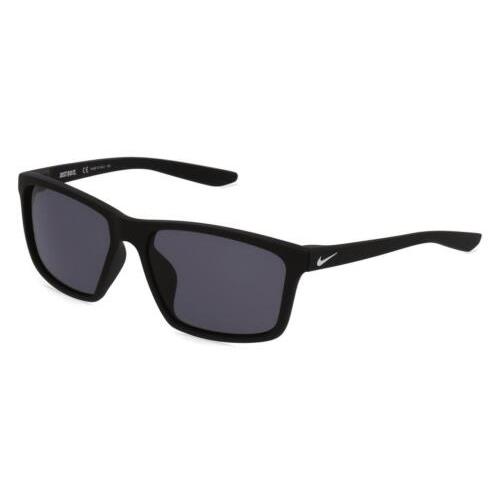 Nike Valiant-MI-010 Unisex Rectangular Designer Sunglasses Black White/grey 60mm