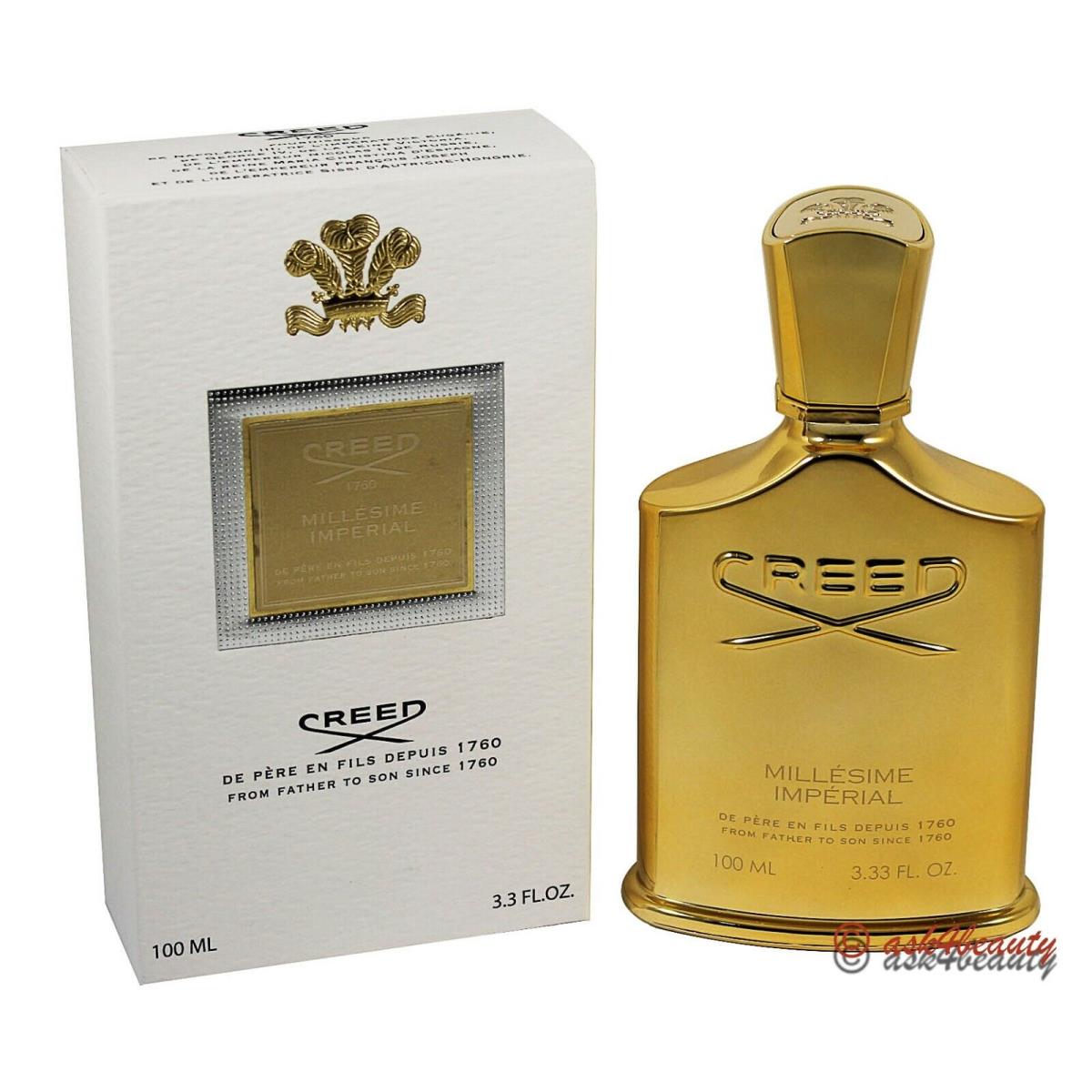 Creed Millesime Imperial Unisex Perfume 3.3 oz / 100 ml Millesime Spray