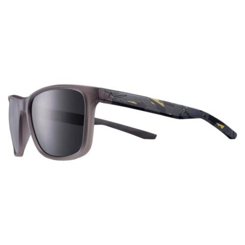 Nike Essent-Endvor-EV1117-010 Unisex Sunglasses Gunsmoke Black Yellow/grey 57 mm