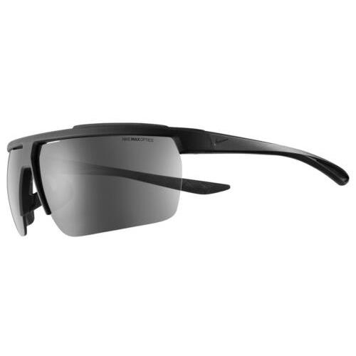 Nike Tempest-CW4667-010 Mens Semi-rimless Designer Sunglasses in Black/grey 71mm