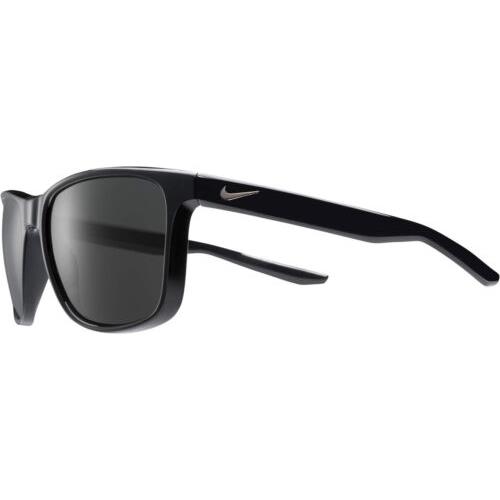 Nike Essent-Endvor-EV1122-001 Unisex Designer Sunglasses Black Silver/grey 57 mm