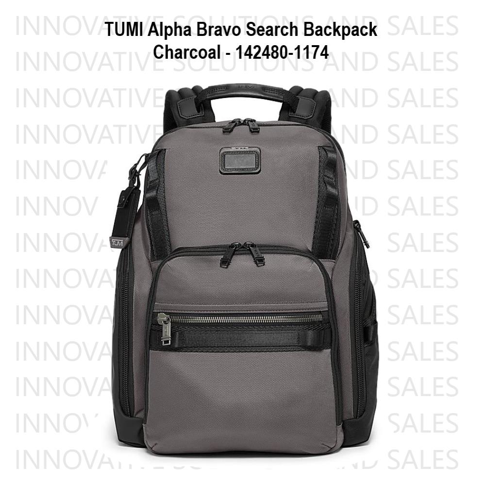 Tumi Alpha Bravo Search Backpack - Charcoal - 142480-1174