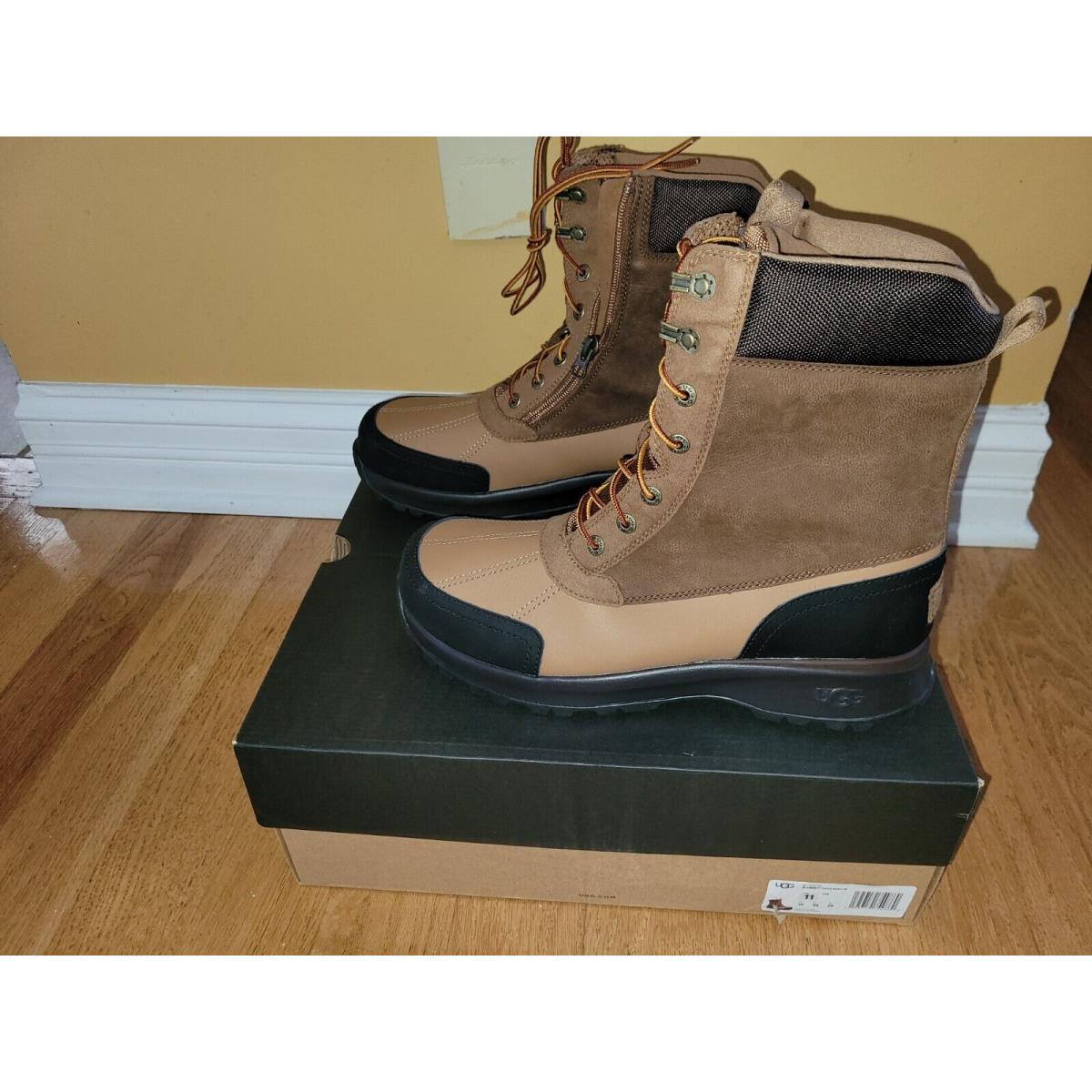 Ugg Emmett Duck Boot HI Chestnut/ Brown 1130766 Men`s Size 11 - Brown