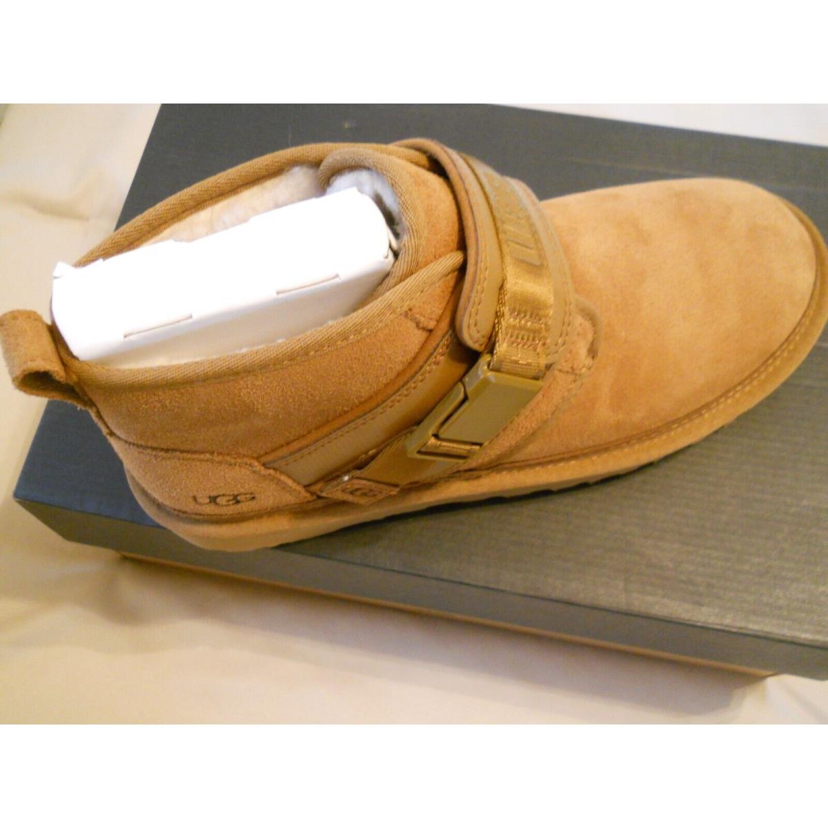 Ugg Neumel Snapback Boots Men`s 10 Chestnut