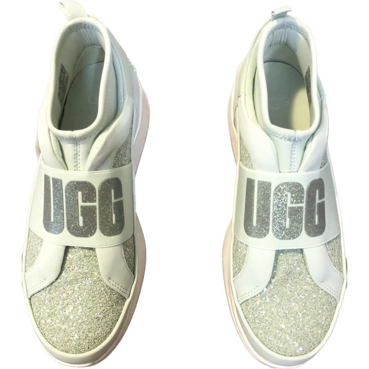 Ugg Shoes Women`s Size 6.5 Sock Like Chunky Glitter Green 120