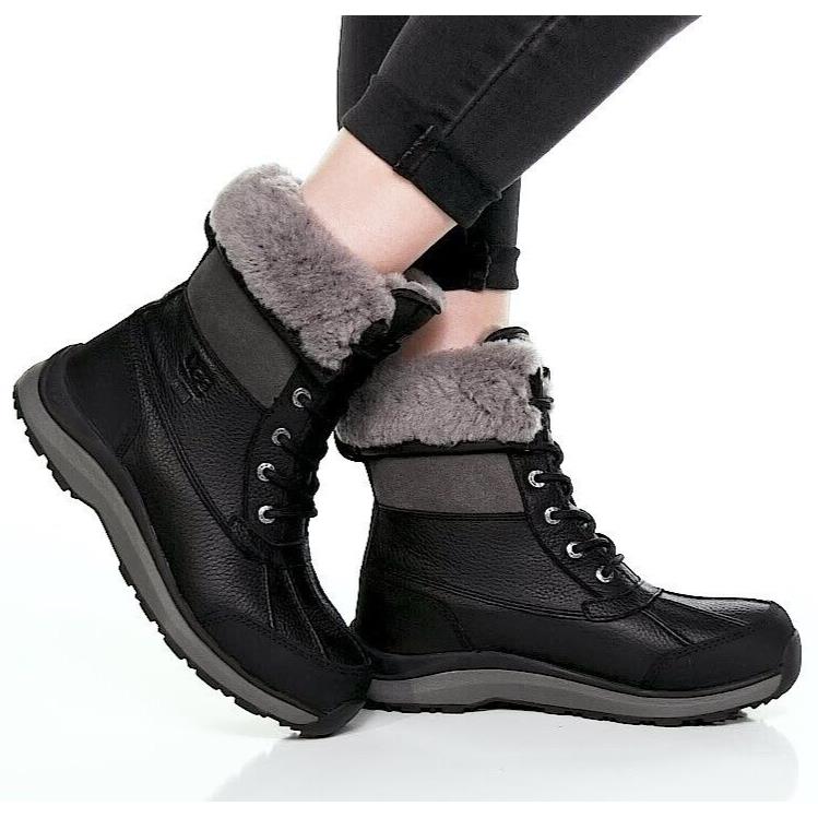 Ugg Women`s Shoe Adirondack Rain Winter Snow Boot Iii Black