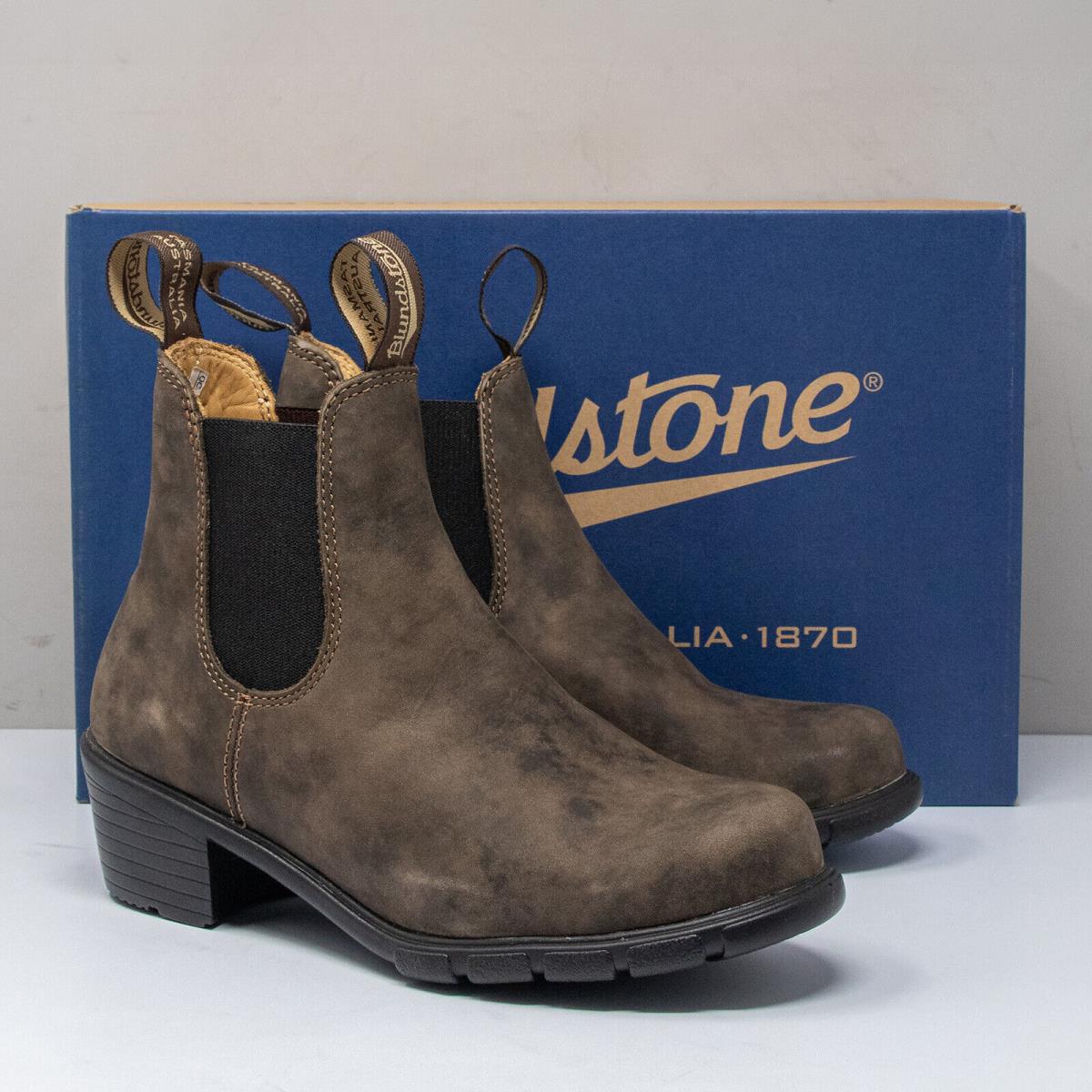 Blundstone 1677 Rustic Brown Chelsea Boots Women`s 6.5 US 3.5 AU