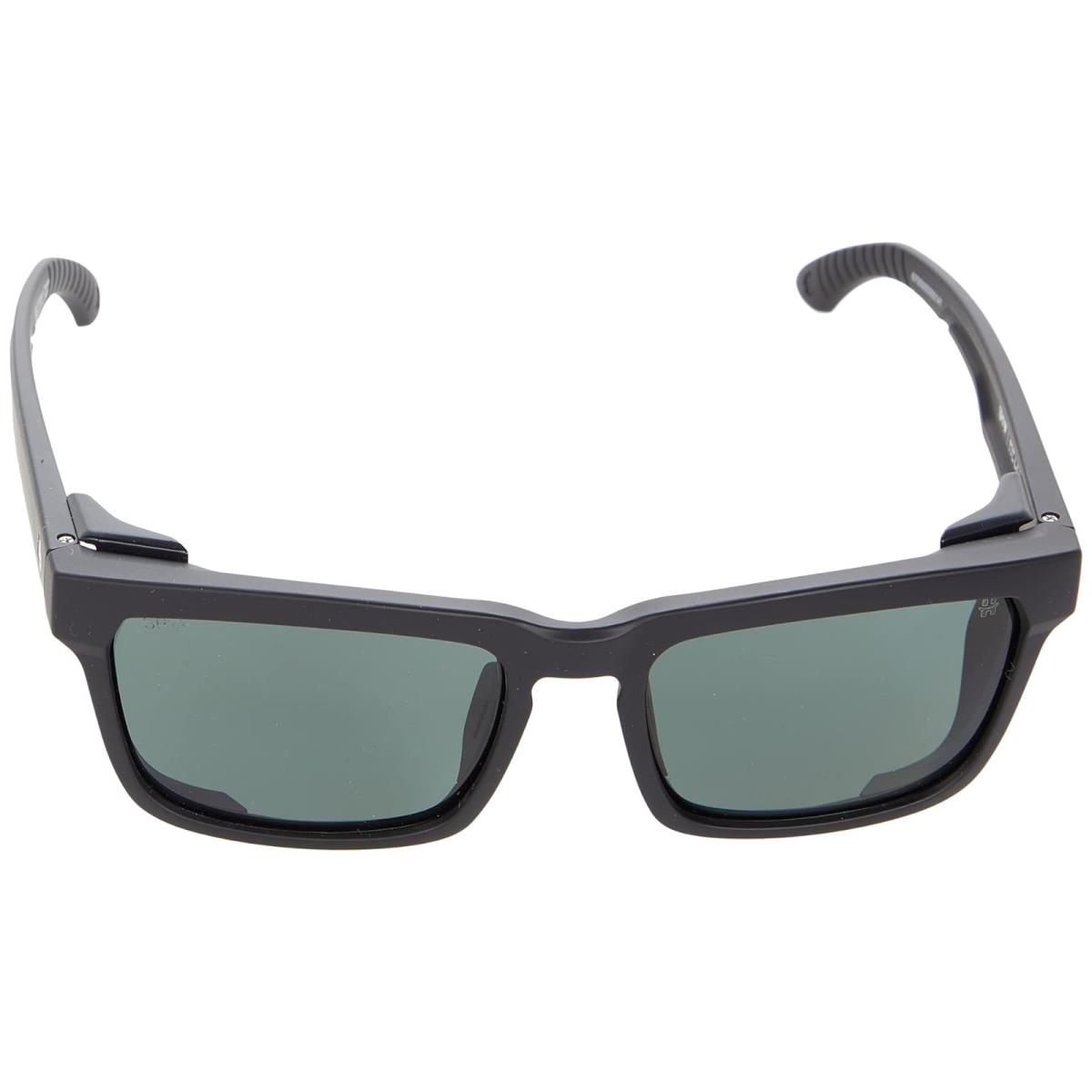 Unisex Sunglasses Spy Optic Helm Tech Matte Black Happy Gray Green Polar