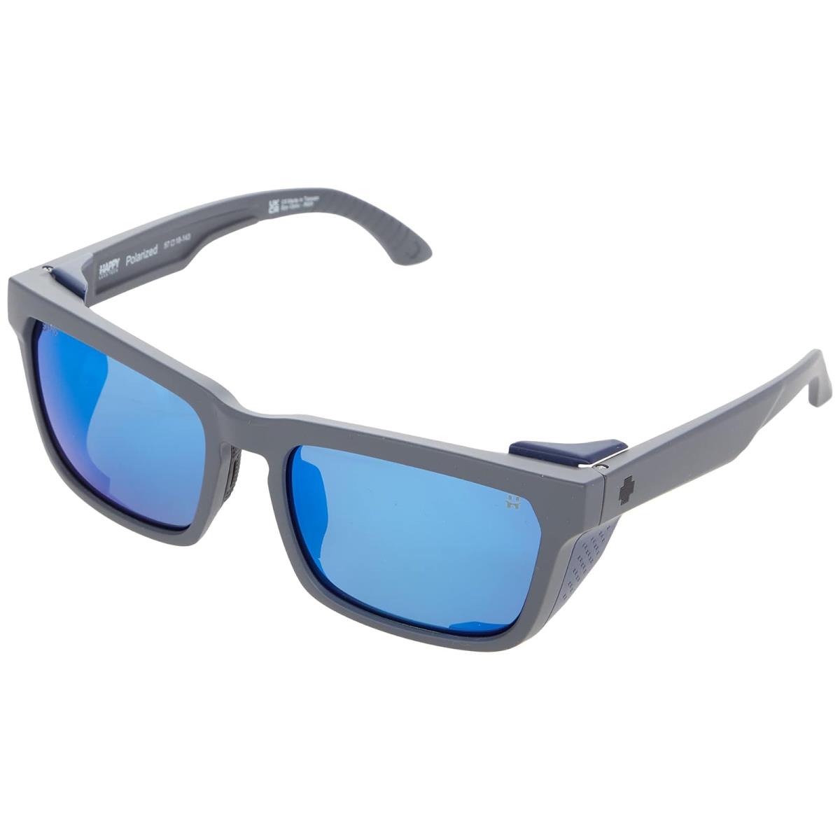 Unisex Sunglasses Spy Optic Helm Tech Matte Dark Gray Happy Gray Green Polar/Dark Blue Spectra Mirror