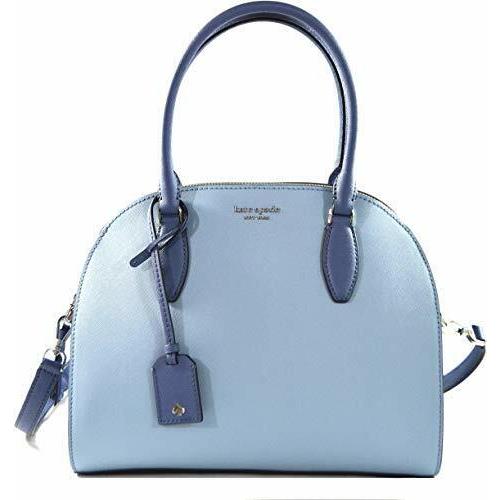 Kate Spade Reiley Medium Dome Satchel Blue Dawn Dark Blue/silver