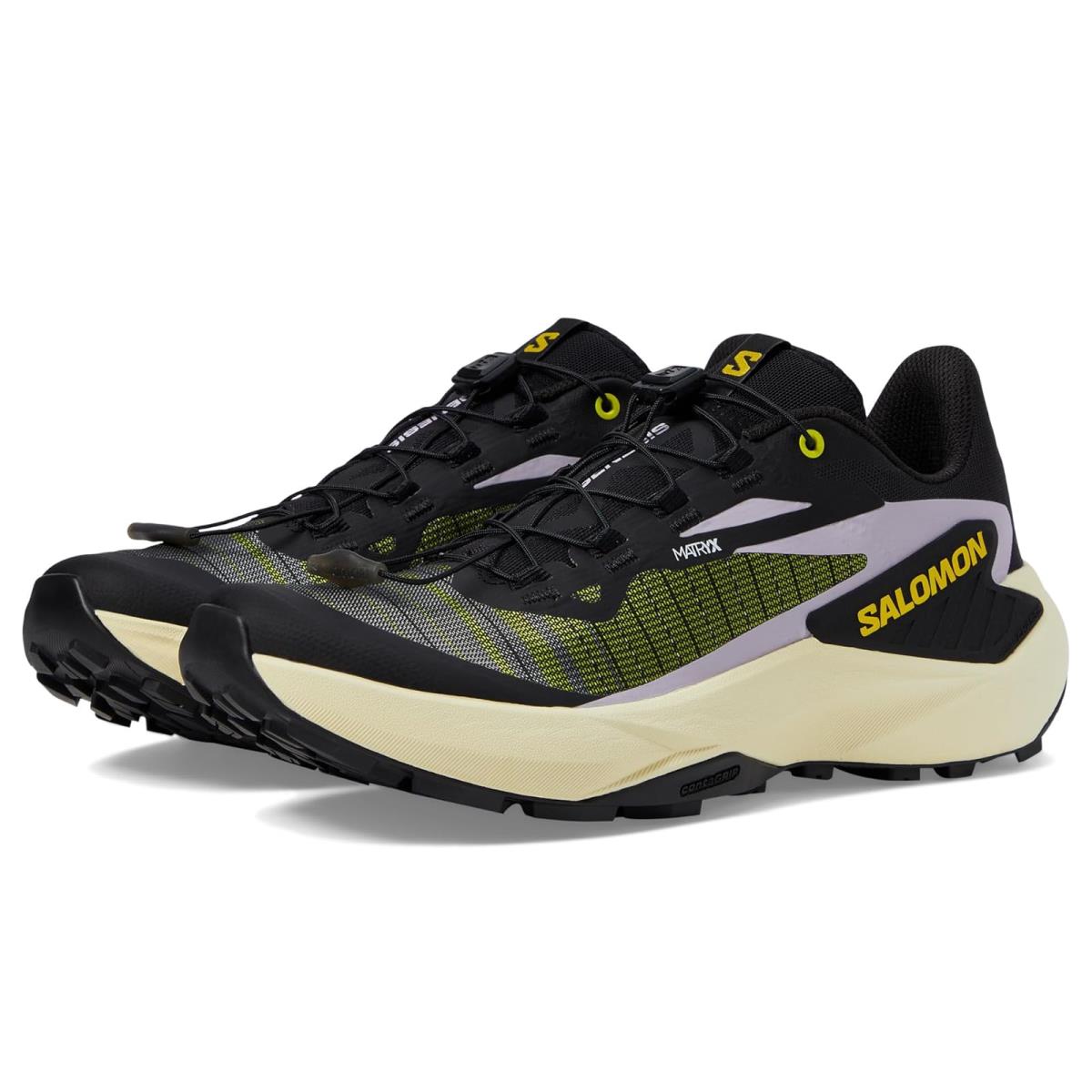 Woman`s Sneakers Athletic Shoes Salomon Genesis Black