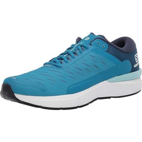 Salomon Adult Mens Sonic 3 Confidence 409847 Blue White Running Shoes