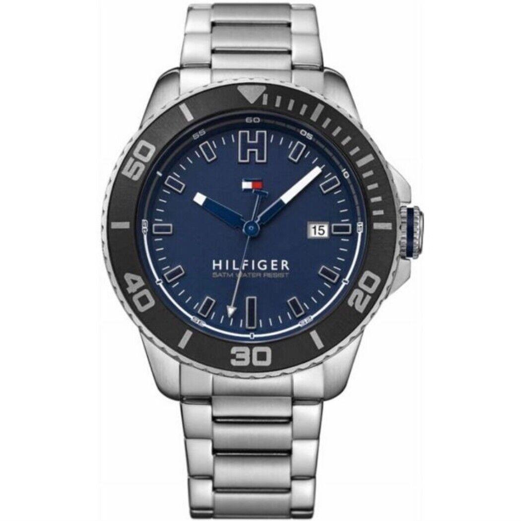 Tommy Hilfiger Wade Date Stainless Steel Mens Watch 1791267