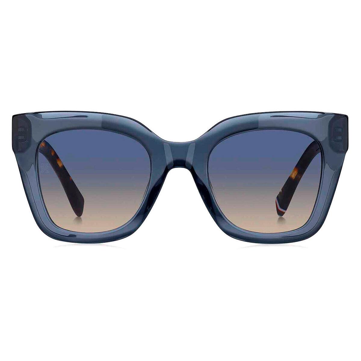 Tommy Hilfiger Thf Sunglasses Blue / Blue Gradient Pink 50mm