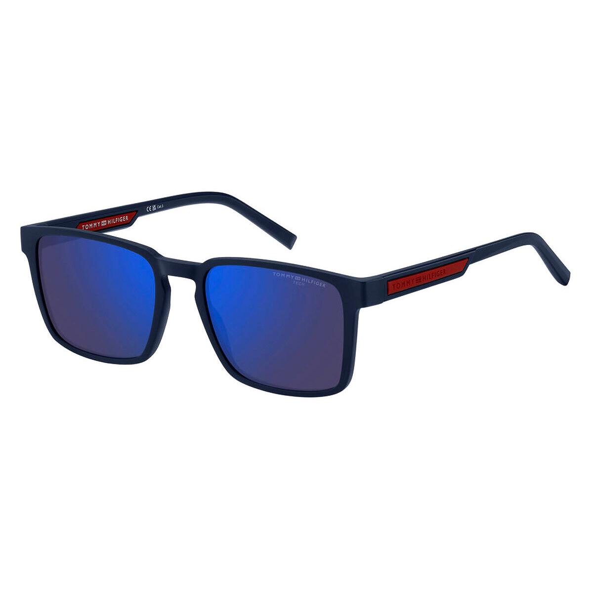 Tommy Hilfiger TH 2088/S Sunglasses Men Matte Blue 55mm