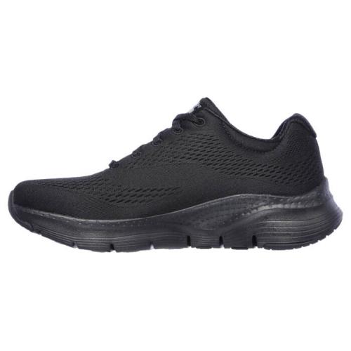 Womens Skechers Sport Arch Fit Big Appeal Black Mesh Shoes