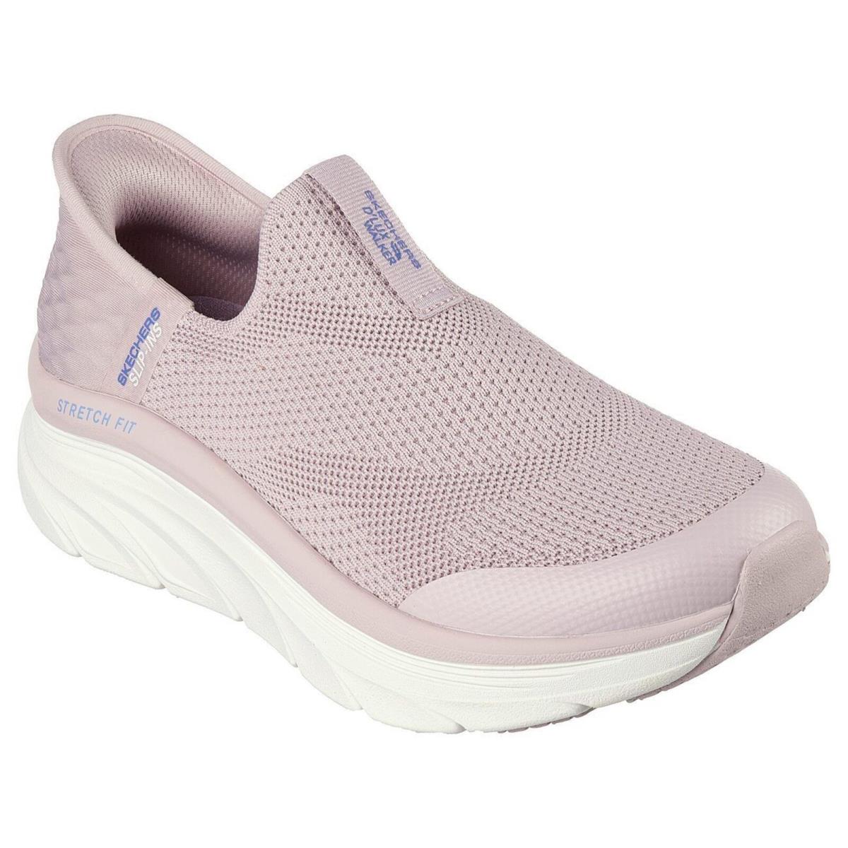 Skechers Womens D`lux Walker Homebound Hands Free Slip- Ins 149817/MVE - MUAVE