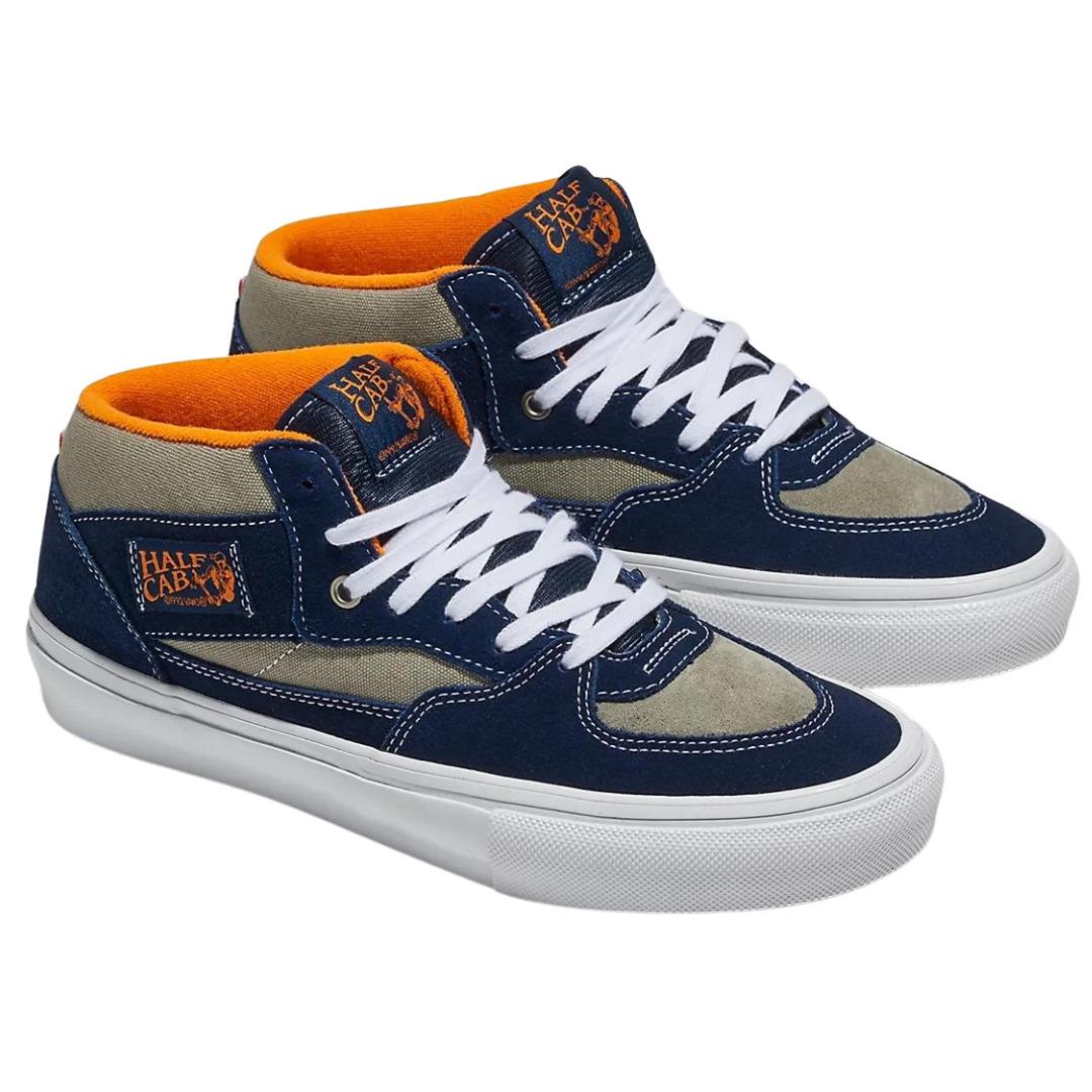 Size 10.5 Vans Skate Half Cab Smoke / Navy Shoes - Blue