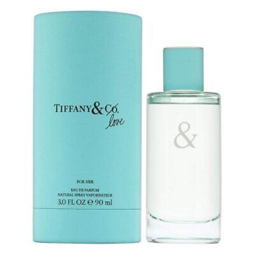 Tiffany Co. Love Eau De Parfum Spray For Women Floral Woody 3 Oz