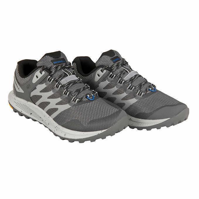 Merrell Men`s Nova 3 Hiking Shoes - Gray Select Size: 8-13 w/ Half Sizes