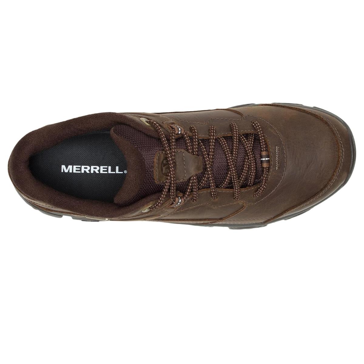 Man`s Sneakers Athletic Shoes Merrell Moab Adventure 3 Wp - Earth