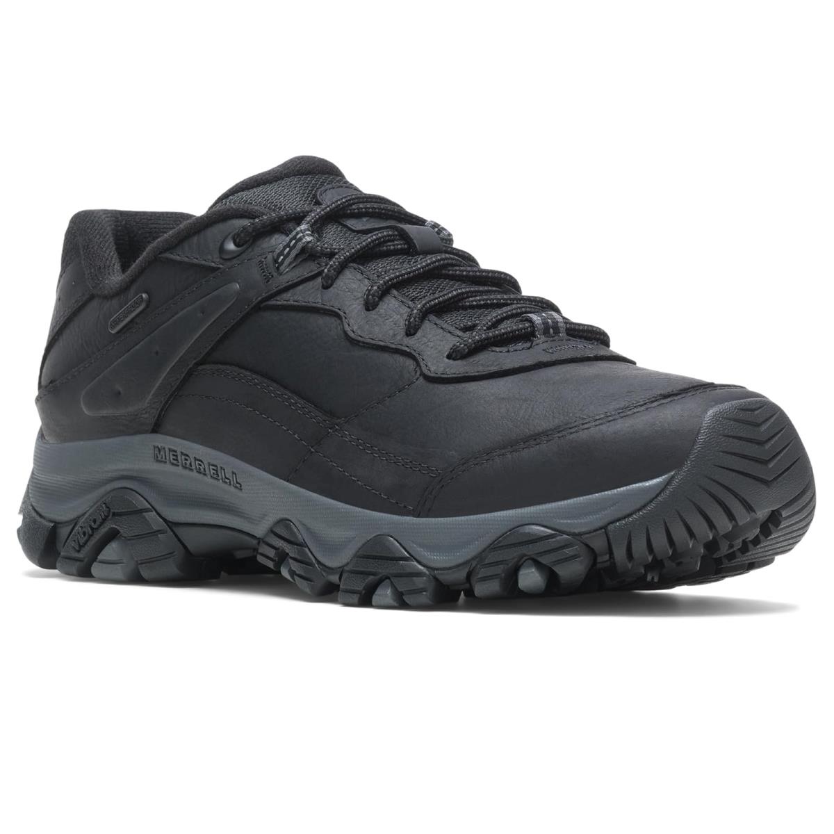 Man`s Sneakers Athletic Shoes Merrell Moab Adventure 3 Wp Black