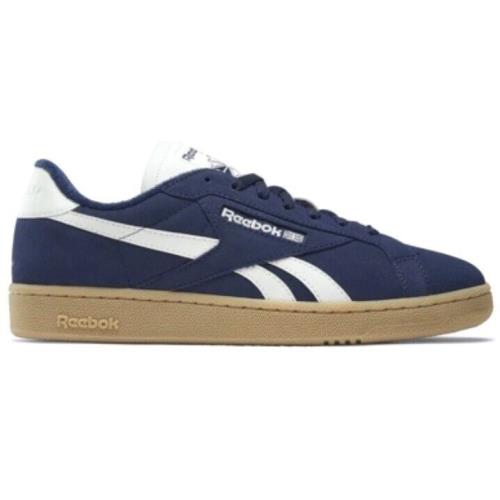 Reebok Mens Club C Grounds UK Sz 9.5 Navy/chalk/gum 100033074 - Vector Navy/Chalk/Rubber Gum-4