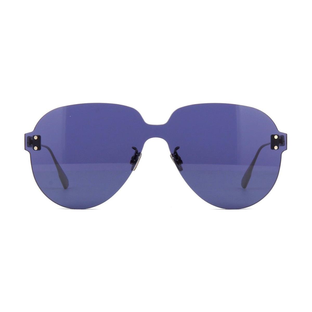 Christian Dior Color Quake 3 Gold/blue Pjp/ku Sunglasses