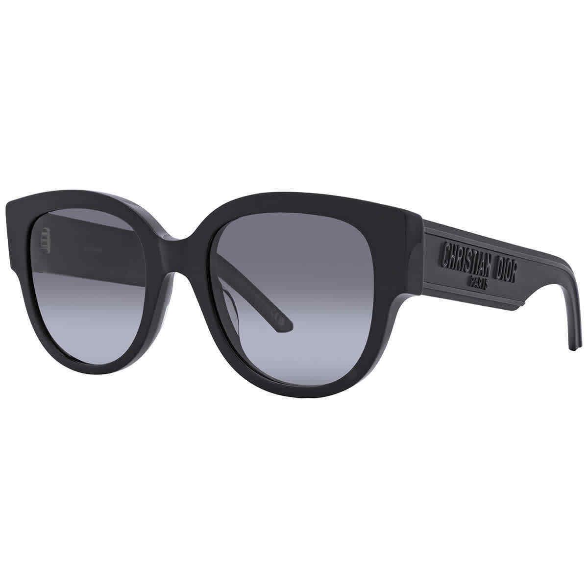 Dior Gradient Smoke Cat Eye Ladies Sunglasses Wildior BU 10A1 54 Wildior BU 10A1